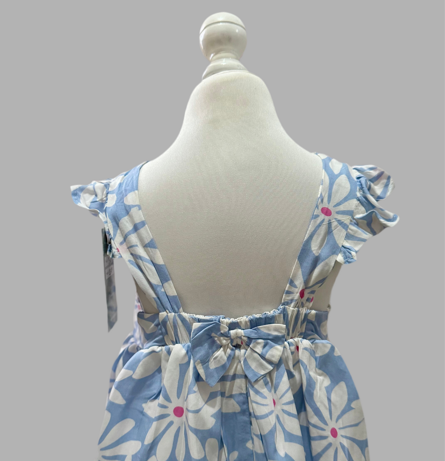 Vestido para niña “Margarita” – Encanto floral para los días soleados (Tallas 1 a 3X)