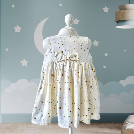 Vestido para bebé “Ensueño” – Ternura y frescura en un diseño adorable (Tallas 6m a 24m)