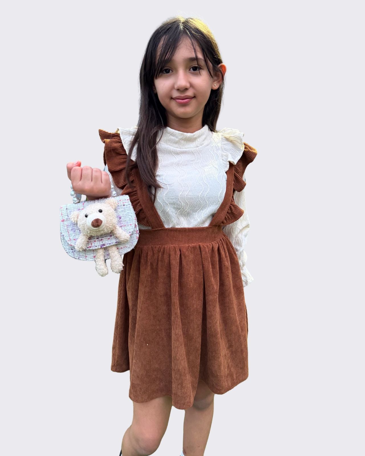 Vestido Tirantes Vintage para Niña – (Tallas 2 a 12 años)