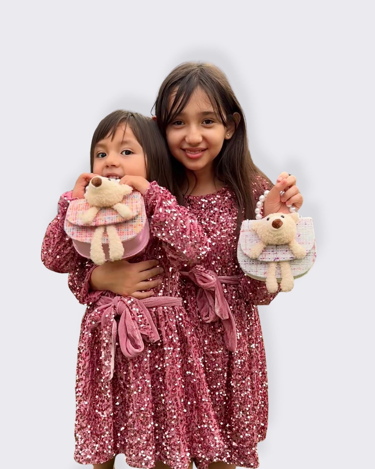 Vestido Infantil - Lentejuelas (tallas 4 a 14 años)